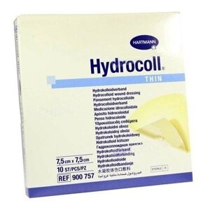 Гидроколлоидная поглинає пов'язка Hartmann Hydrocoll Thin 7,5 x 7,5 см
