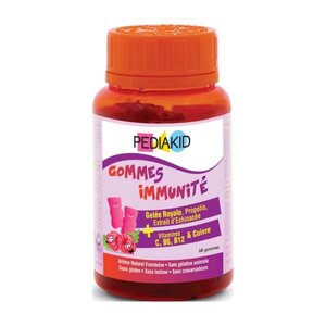 PEDIAKID ведмежуйкі Імунітет, 60 жувальних вітамінів (Педіакід)