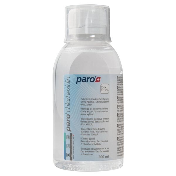Ополіскувач для порожнини рота paro chlorhexidin 012% 200мл Paro Swiss - розпродаж