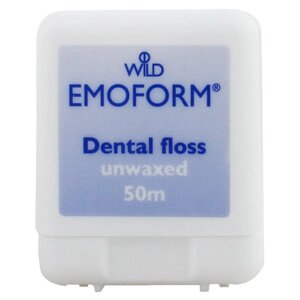 Зубна нитка Emoform НЕ Вощіння тонка 50м Dr. Wild & Co. AG