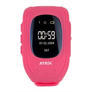 Розумні годинник Smart watch iQ300 GPS рожеві ATRIX