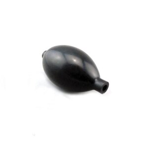 Груша гумова без спускного клапана з впускним металевим клапаном, пластиковою кулькою (економ)