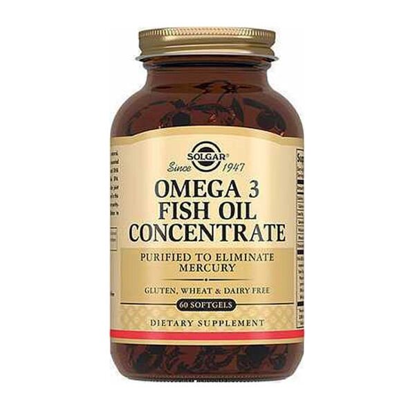 Solgar Концентрат риб'ячого жиру Omega-3 Fish Oil №60 від компанії Інтернет-магазин медтехніки і товарів для здоров'я - фото 1