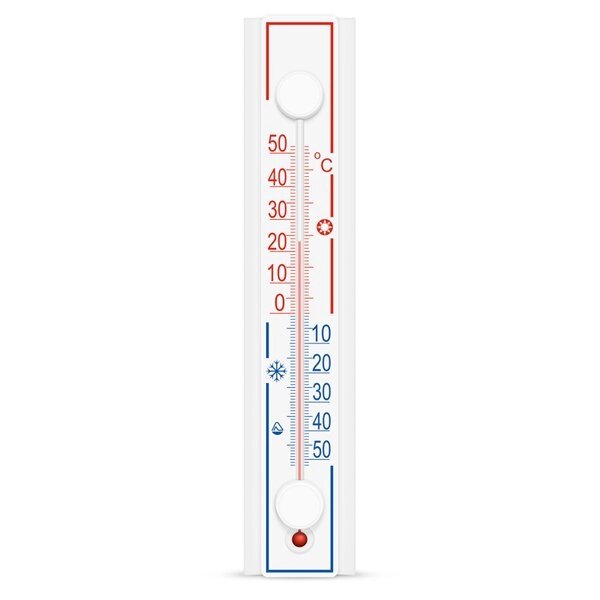 Термометр вікна TBO. 1 на липучці Glassoprix від компанії Інтернет-магазин медтехніки і товарів для здоров'я - фото 1