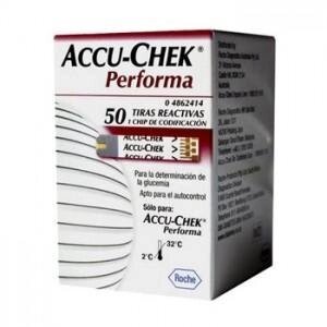 Тест-смужки Accu-Check Performa, 50 шт. від компанії Інтернет-магазин медтехніки і товарів для здоров'я - фото 1