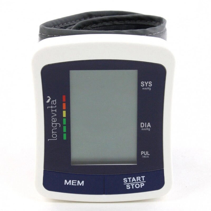 Вимірювач тиску автоматичний на зап'ястя LONGEVITA BP-2206 від компанії Інтернет-магазин медтехніки і товарів для здоров'я - фото 1