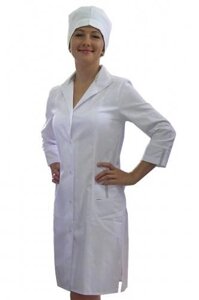 Жіночий халат медичний на ґудзиках арт. 46, Сорочка