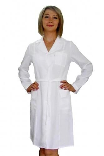 Жіночий халат медичний на ґудзиках арт. 80, Рубаха від компанії Інтернет-магазин медтехніки і товарів для здоров'я - фото 1