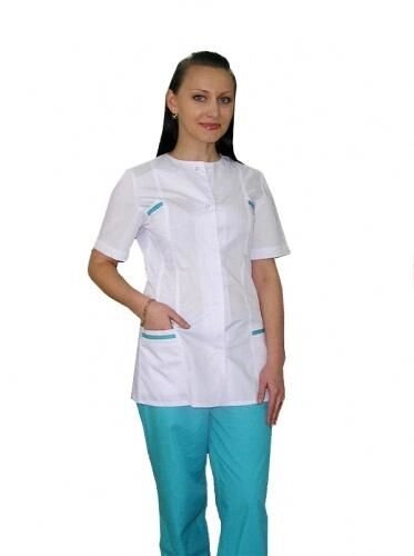 Жіночий медичний костюм на ґудзиках арт. 32, Сорочка від компанії Інтернет-магазин медтехніки і товарів для здоров'я - фото 1