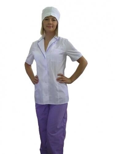 Жіночий медичний костюм на кнопках арт. 35, Сорочка від компанії Інтернет-магазин медтехніки і товарів для здоров'я - фото 1