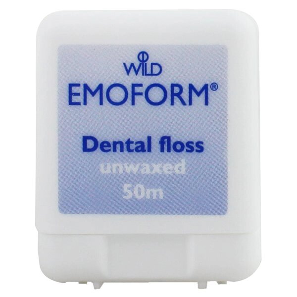 Зубна нитка Emoform НЕ Вощіння тонка 50м Dr. Wild & Co. AG від компанії Інтернет-магазин медтехніки і товарів для здоров'я - фото 1