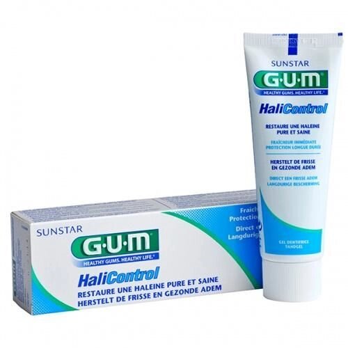 Зубна паста-гель GUM HaliControl, 75 мл від компанії Інтернет-магазин медтехніки і товарів для здоров'я - фото 1