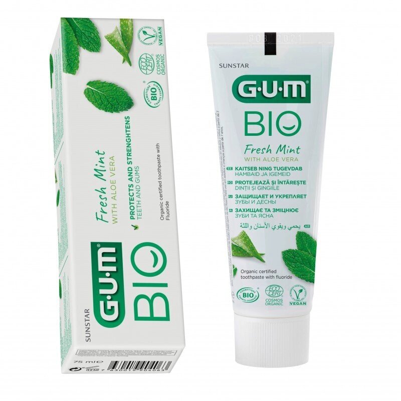 Зубна паста органічна BIO 75 мл GUM від компанії Інтернет-магазин медтехніки і товарів для здоров'я - фото 1