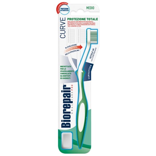 Зубна щітка Досконала чистка Medium для щоденного догляду Biorepair від компанії Інтернет-магазин медтехніки і товарів для здоров'я - фото 1