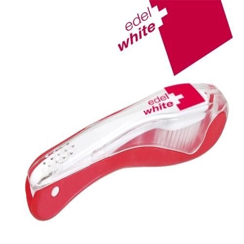 Зубна щітка-флос дорожня Edel White c щетиною Konex від компанії Інтернет-магазин медтехніки і товарів для здоров'я - фото 1