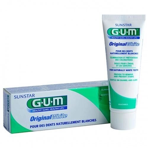 Зубная паста GUM Original White, 75 мл від компанії Інтернет-магазин медтехніки і товарів для здоров'я - фото 1