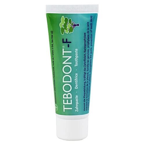 Зубная паста с маслом чайного дерева TEBODONT-F 75 мл, Wild-Pharma від компанії Інтернет-магазин медтехніки і товарів для здоров'я - фото 1