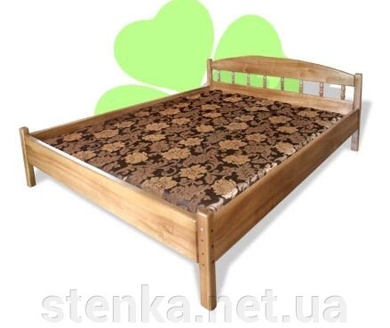 Двоспальне ліжко з ясеня Ск-012 від компанії SportStenkaUA Шведська стінка, спортивний куточок з виробництва, Київ - фото 1