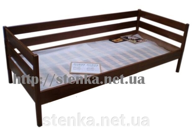 Ліжко дерев'яна "Глорія" 190 * 80 від компанії SportStenkaUA Шведська стінка, спортивний куточок з виробництва, Київ - фото 1