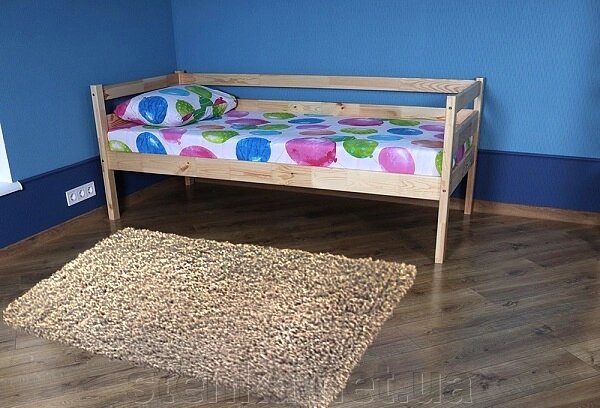 Ліжко  дитяче "Комфорт" сосна від компанії SportStenkaUA Шведська стінка, спортивний куточок з виробництва, Київ - фото 1