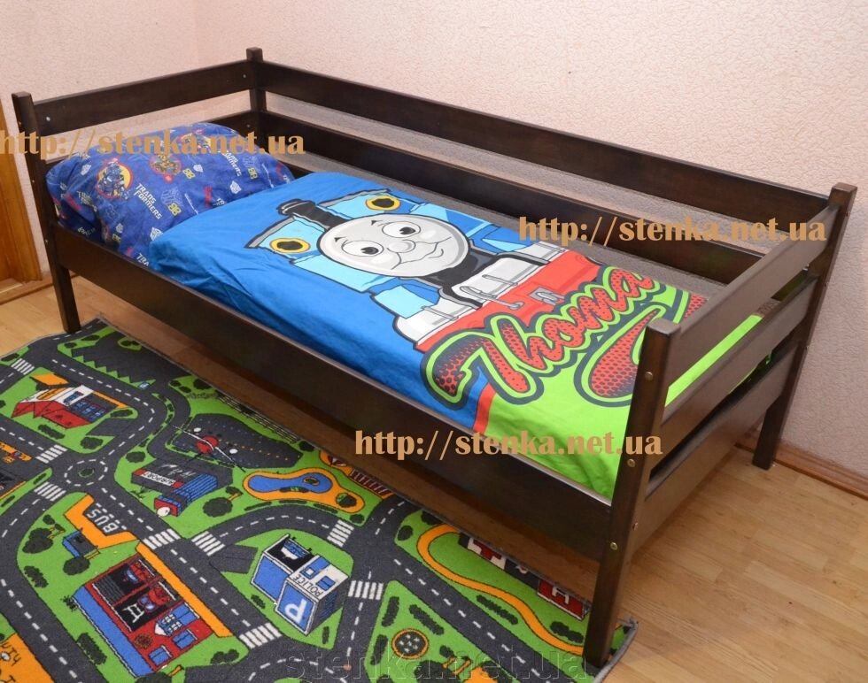 Ліжко для дітей і підлітків Букова Венге від компанії SportStenkaUA Шведська стінка, спортивний куточок з виробництва, Київ - фото 1