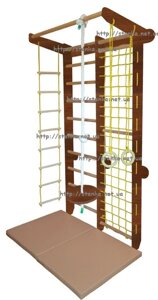 Спортивні куточки "Комбі Горішок" h225 cm в Києві от компании SportStenkaUA Шведская стенка, спортивный уголок с производства, Киев