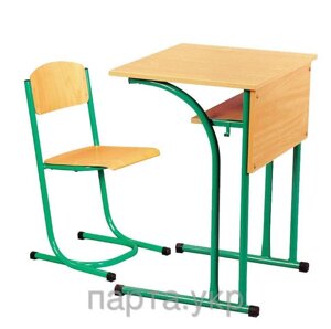 Зростаючі стіл і стілець (металокаркас)
