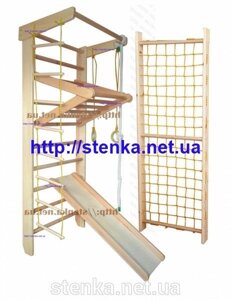 Спортивний уголок "Альпініст 225 см" (гірка і рукоход)