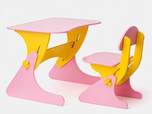 Дитячий стіл і стілець Растішка для дівчинки