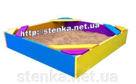 Пісочниця для дітей вулична "Буратіно 1.5" від компанії SportStenkaUA Шведська стінка, спортивний куточок з виробництва, Київ - фото 1