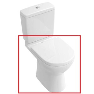 Чаша унітазу-компакта Villeroy&Boch O. novo 5661R001 без бачка і кришки