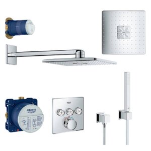 Душова система прихованого монтажу Grohe Grohtherm SmartControl 3470600A з термостатом