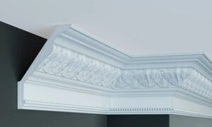 Карниз поліуретановий з орнаментом Gaudi Decor C 110