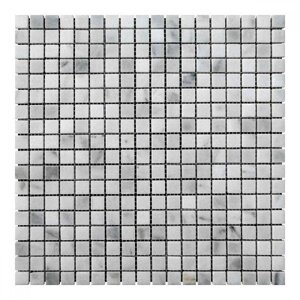 Мозаїка МКР-4П Mix White полірують 15x15