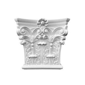 Пілястр поліуретановий капітель Gaudi Decor PL 551