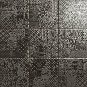 Плитка Mainzu Metal Tiles Relief Sіlver 20x20