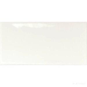 Плитка Monopole Ceramica Mirage White Brillo 7,5x15 см