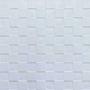 Самоклеюча декоративна настінно-стельова 3D біла плитка 700x700x7мм (193) SW-00000677
