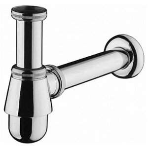 Сіфон для раковини колбовий Hansgrohe 52053000 хром