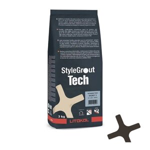 Заповнювач для швів Litokol Stylegrout Tech 0-20 Brown 3 коричневий 3 кг