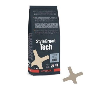 Заповнювач для швів Litokol Stylegrout Tech 0-20 Grey 1 сірий 3 кг