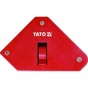 Струбціна магнітна для смажки з перемикам YATO 85 х 139 х 25 мм 13.5 кг