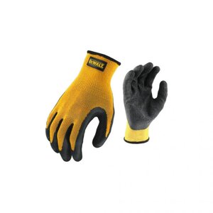 Захисні рукавиці DeWALT розм. L/9, з гумовим покриттям (DPG70L)