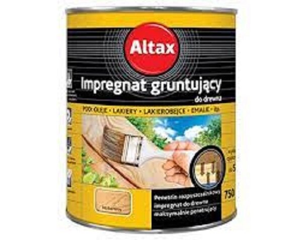 Антисептик для дерева Альтакс Altax Impregnat gruntujcy 0.75л від компанії Лаки Фарби - фото 1