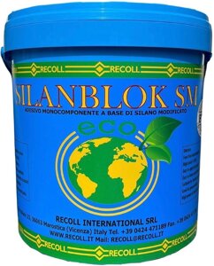 Cилановий клей для паркетної дошки Recoll Silanblock SM 15 кг