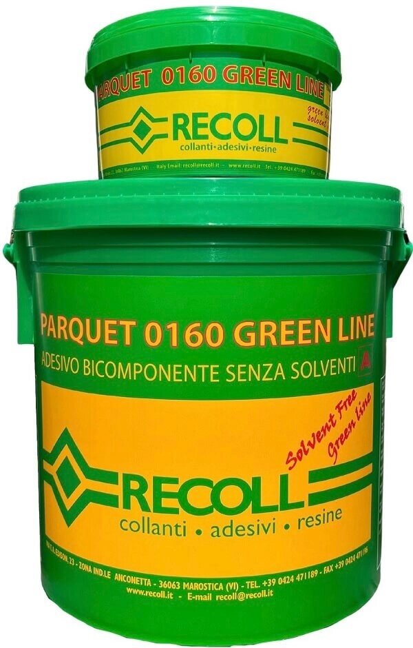 Двокомпонентний паркетний клей Recoll Parquet 0160 Eco Green Line від компанії Лаки Фарби - фото 1
