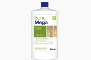 Лак для паркету на водній основі Bona Mega 1 напівматовий