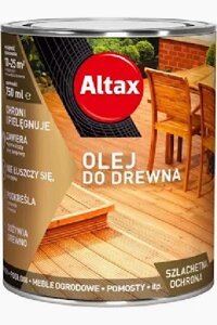 Олія для терас та садових меблів Altax Olej do drewna 0.75л Безбарвний