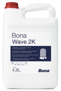 Лак для паркету на водній основі Bona Wave