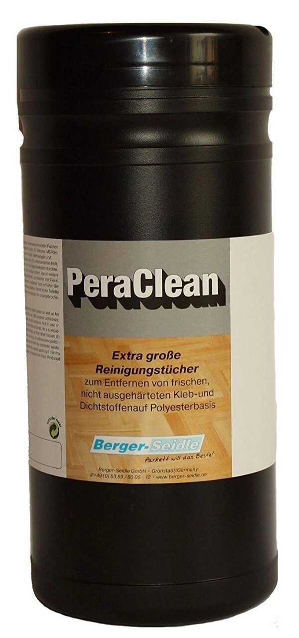 Серветки для очищення від паркетного клею Berger Tool Clean Go 80шт від компанії Лаки Фарби - фото 1